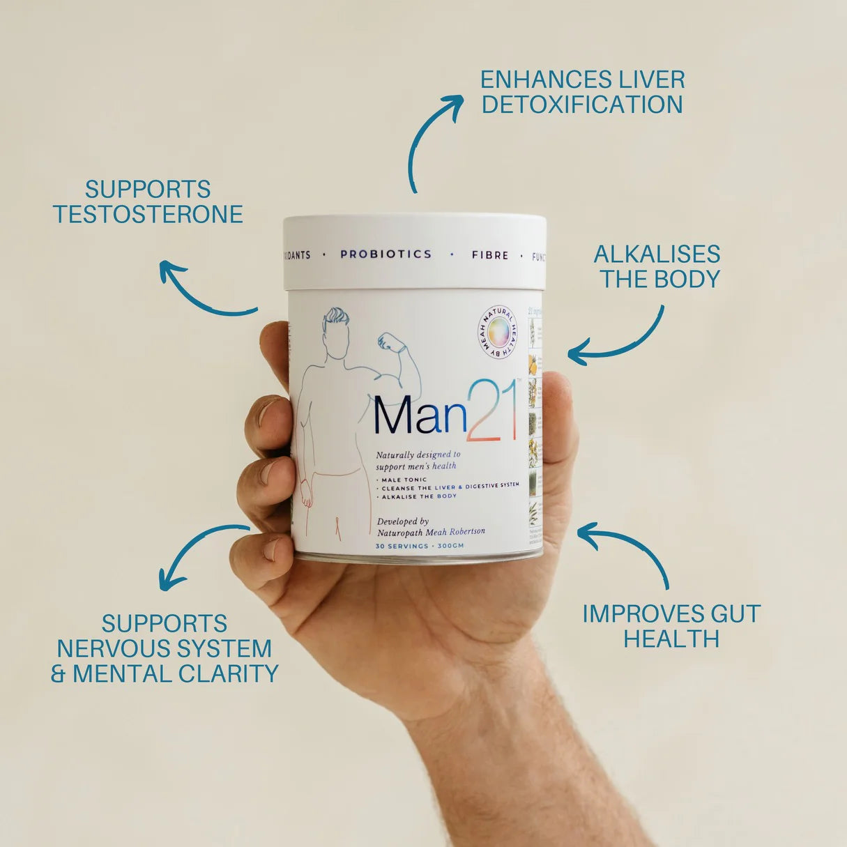 LIFESTART NATUROPATHICS MAN 21 300G