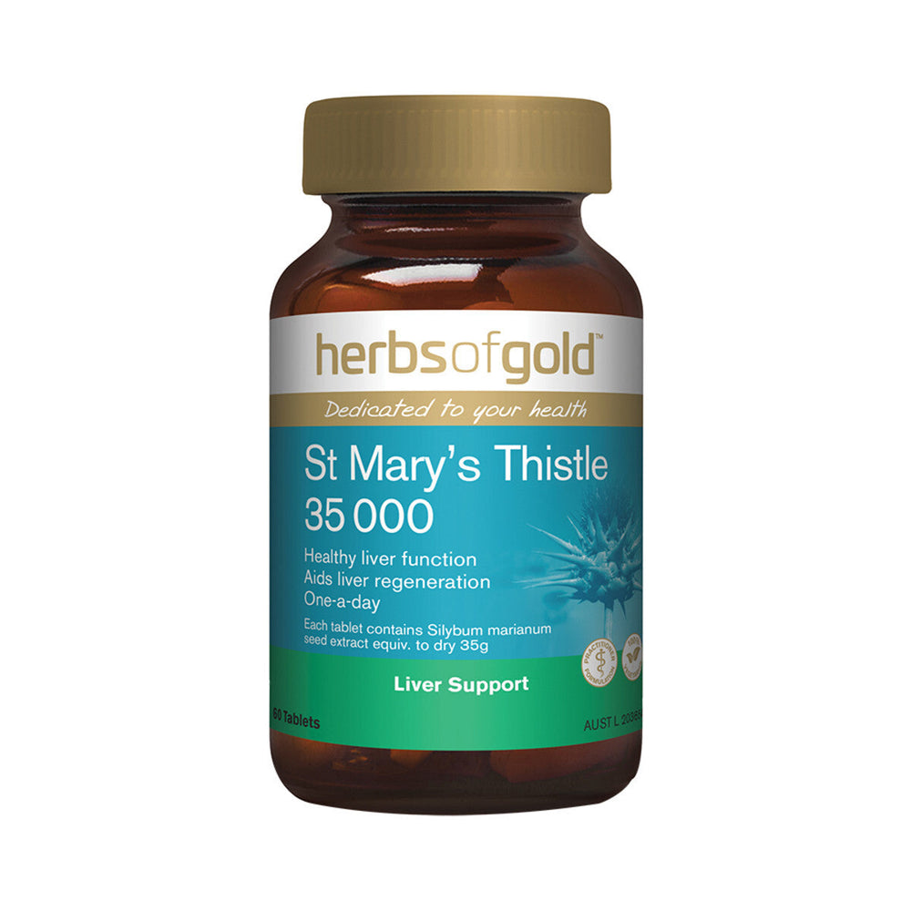 Herbs Of Gold St Mary's Thistle 35 000 60 Tab