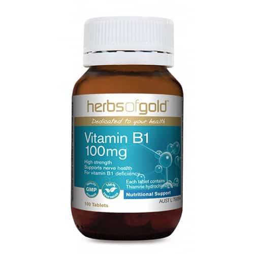 Vitamin B1 100mg - Australian Nutrition Centre