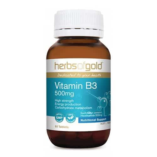 Vitamin B3 500mg - Australian Nutrition Centre