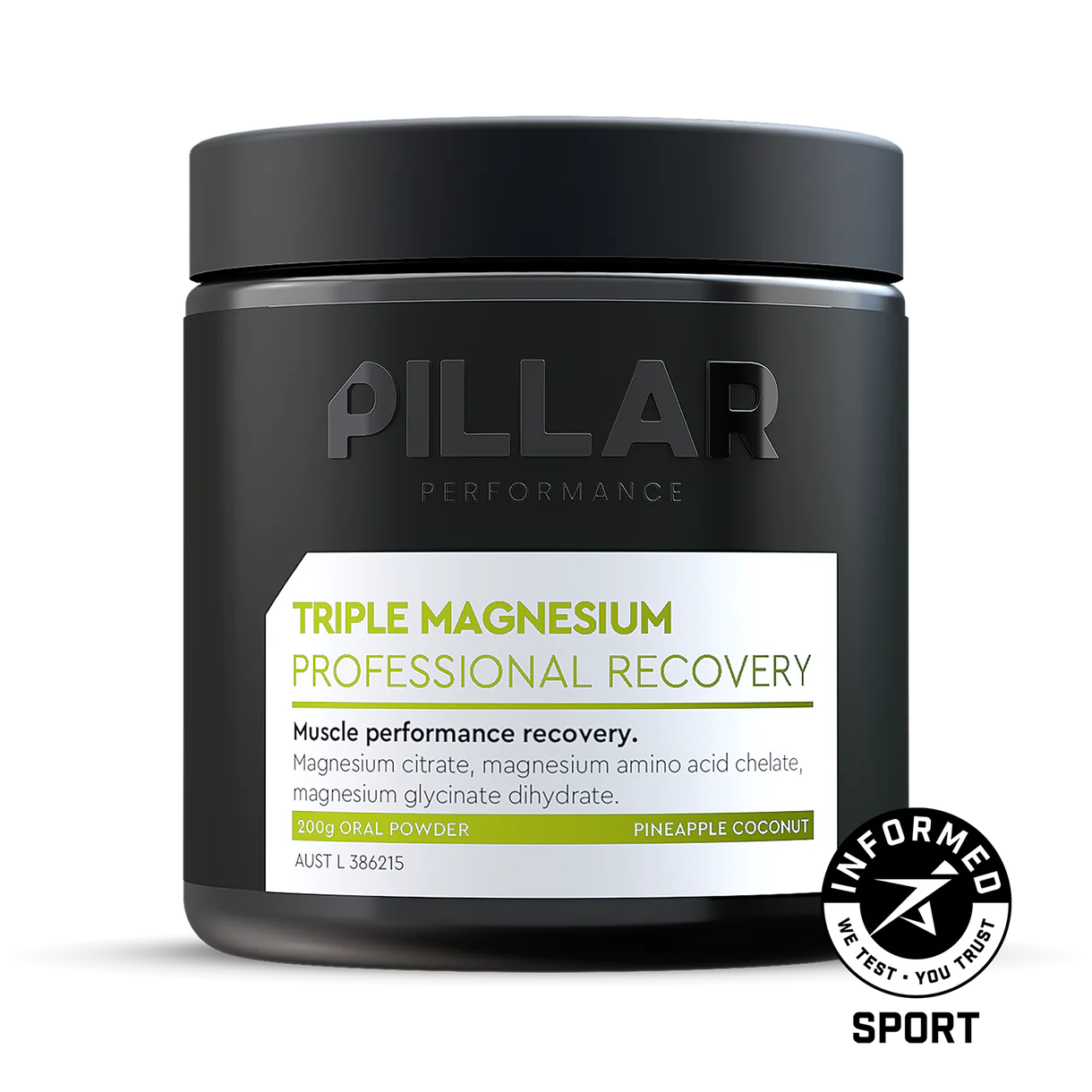 Pillar Performance Triple Magnesium Powder 200g