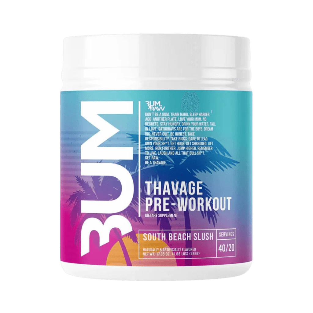 RAW Nutrition Thavage CBUM Pre Workout 40s