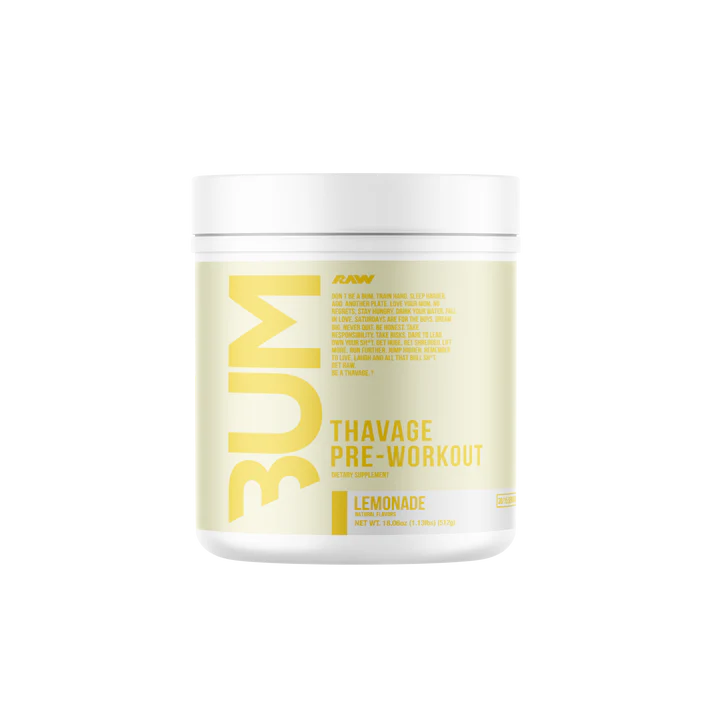 RAW Nutrition Thavage CBUM Pre Workout 40s