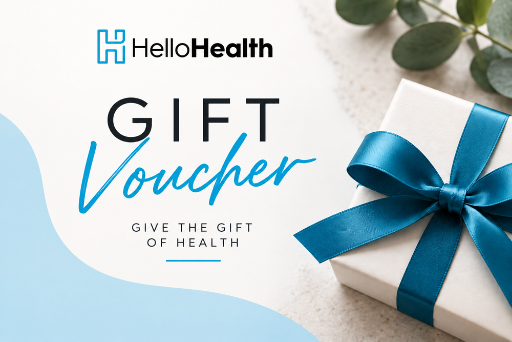 Hello Health Gift Voucher – Online Redemption Only