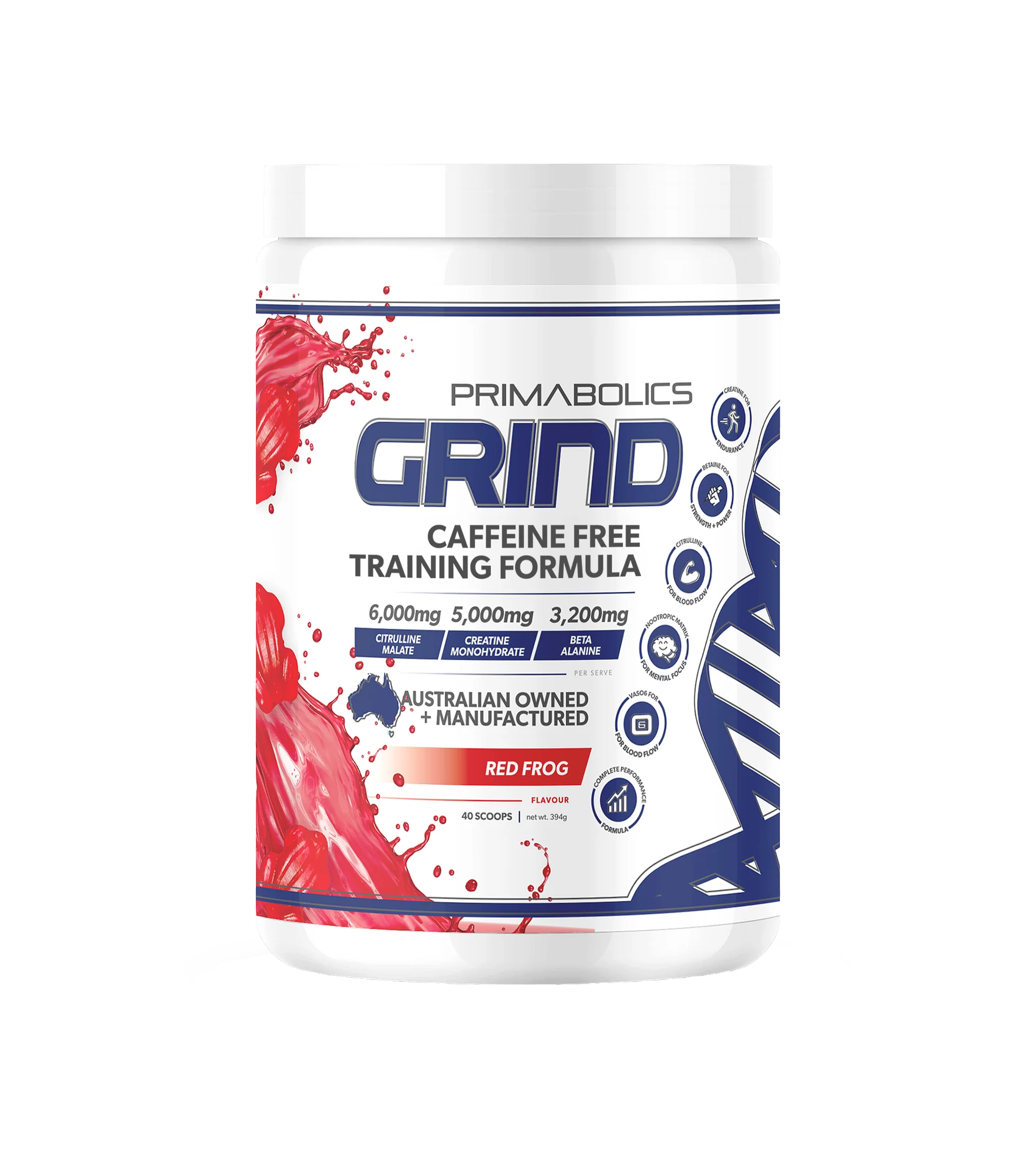 Primabolics Grind Non-Stim Pre-Workout