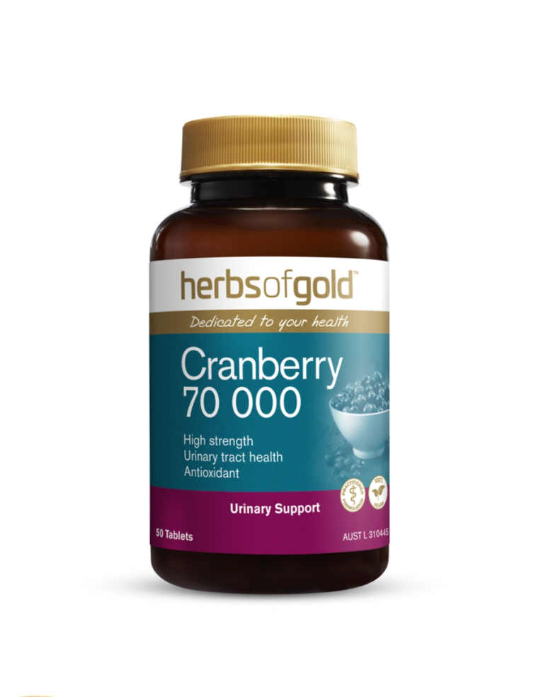 Herbs of Gold Cranberry 70,000 50 tablets