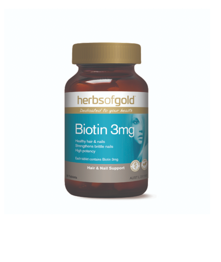 Herbs of Gold Biotin 3mg 60 Tablets