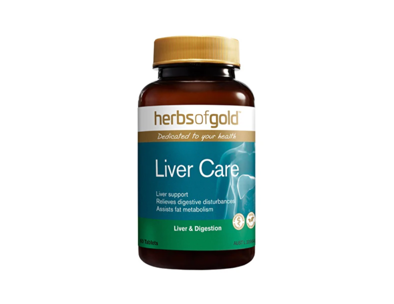 Herbs of Gold Liver Care 60 Tablets