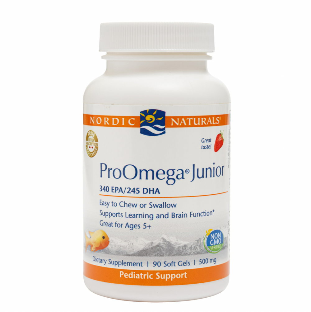 Nordic Naturals ProOmega Junior 90 Soft Gel Capsules