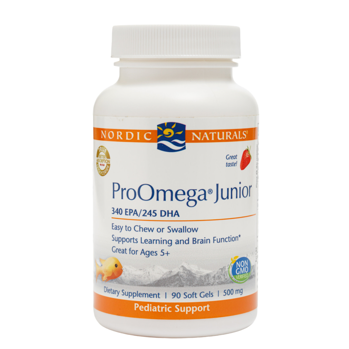 Nordic Naturals ProOmega Junior 90 Soft Gel Capsules