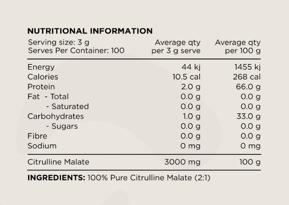 Switch - Citrulline Malate 300g