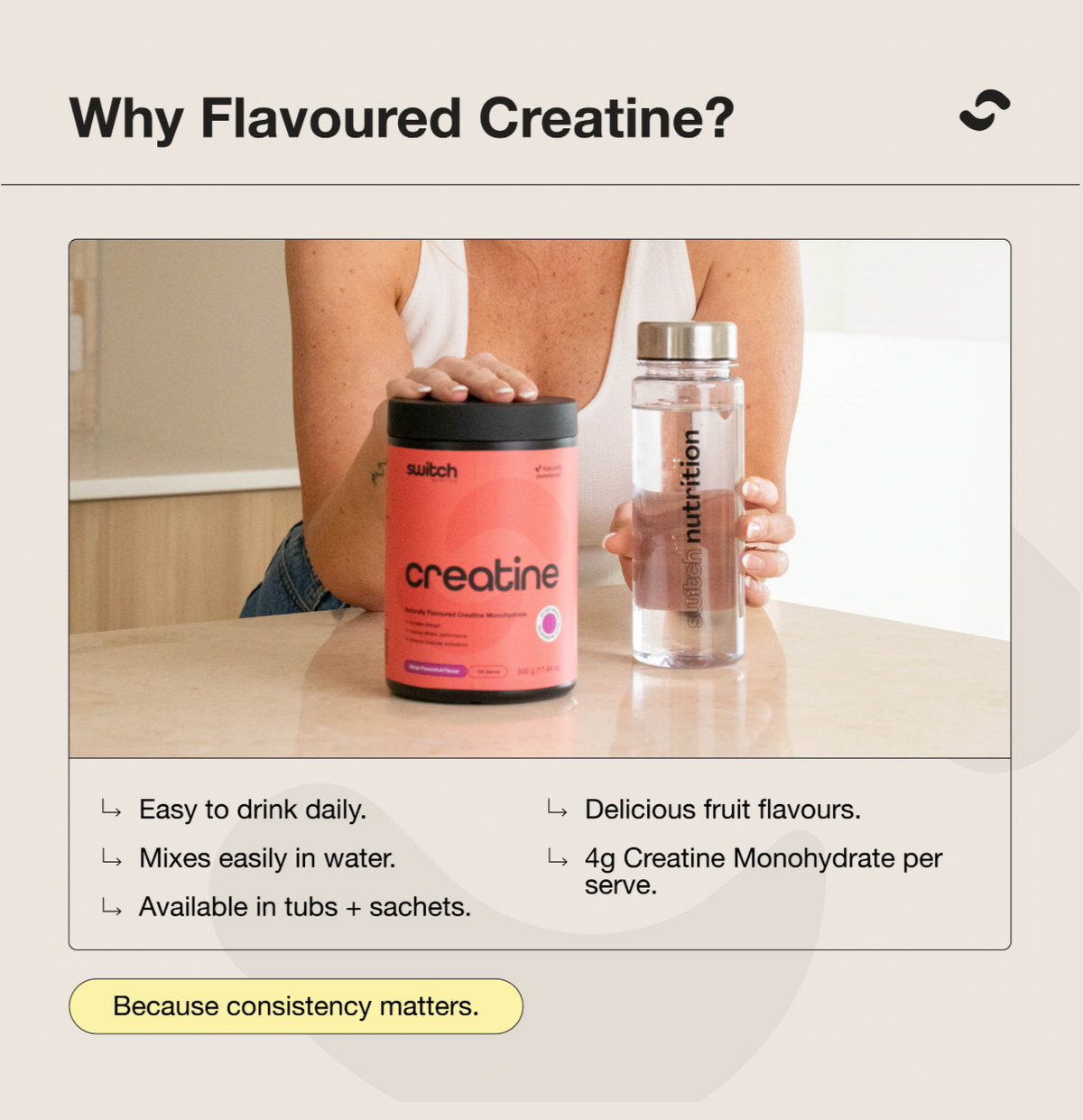 Switch - Creatine Monohydrate