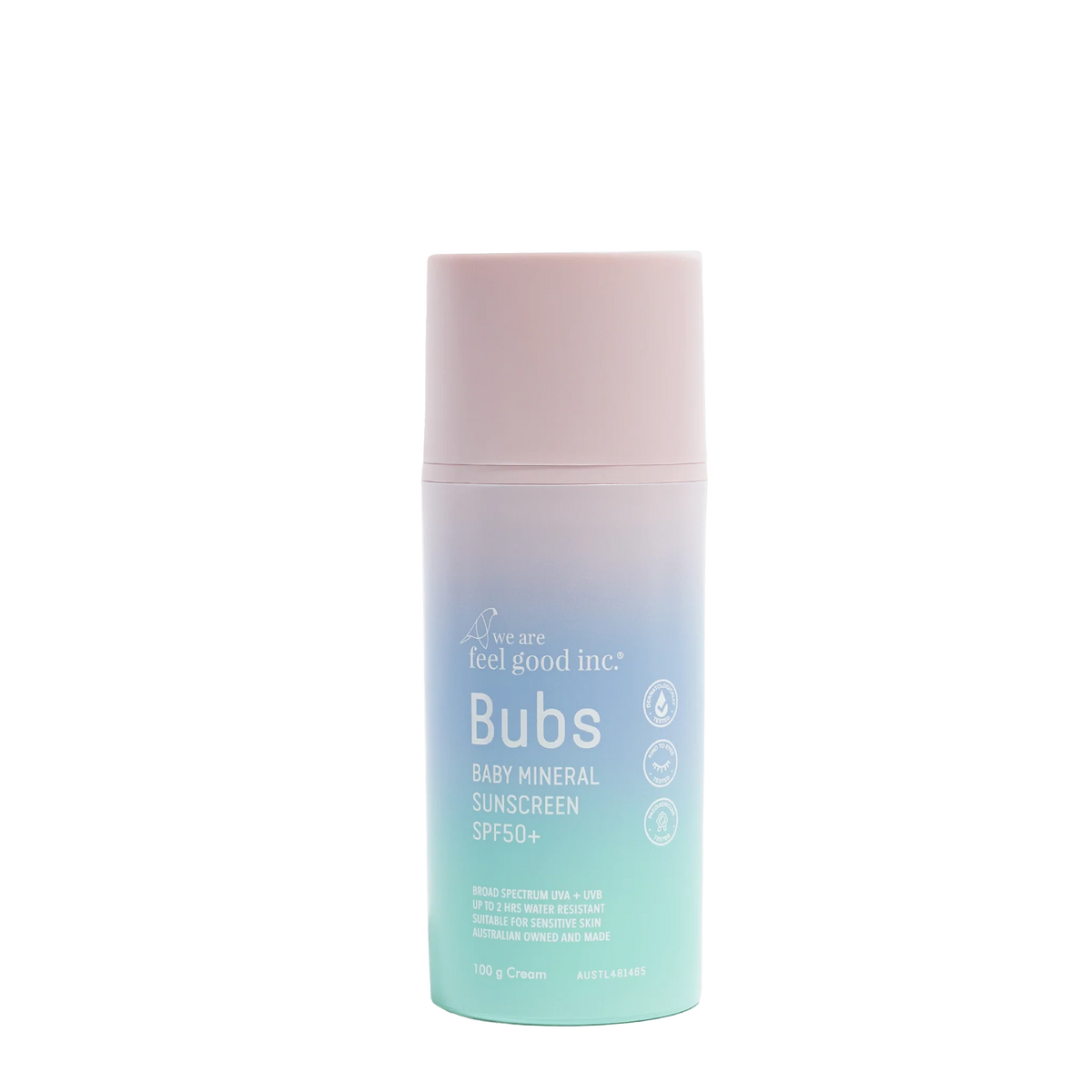 We Are Feel Good Inc. Bubs Sunscreen Lotion SPF50+