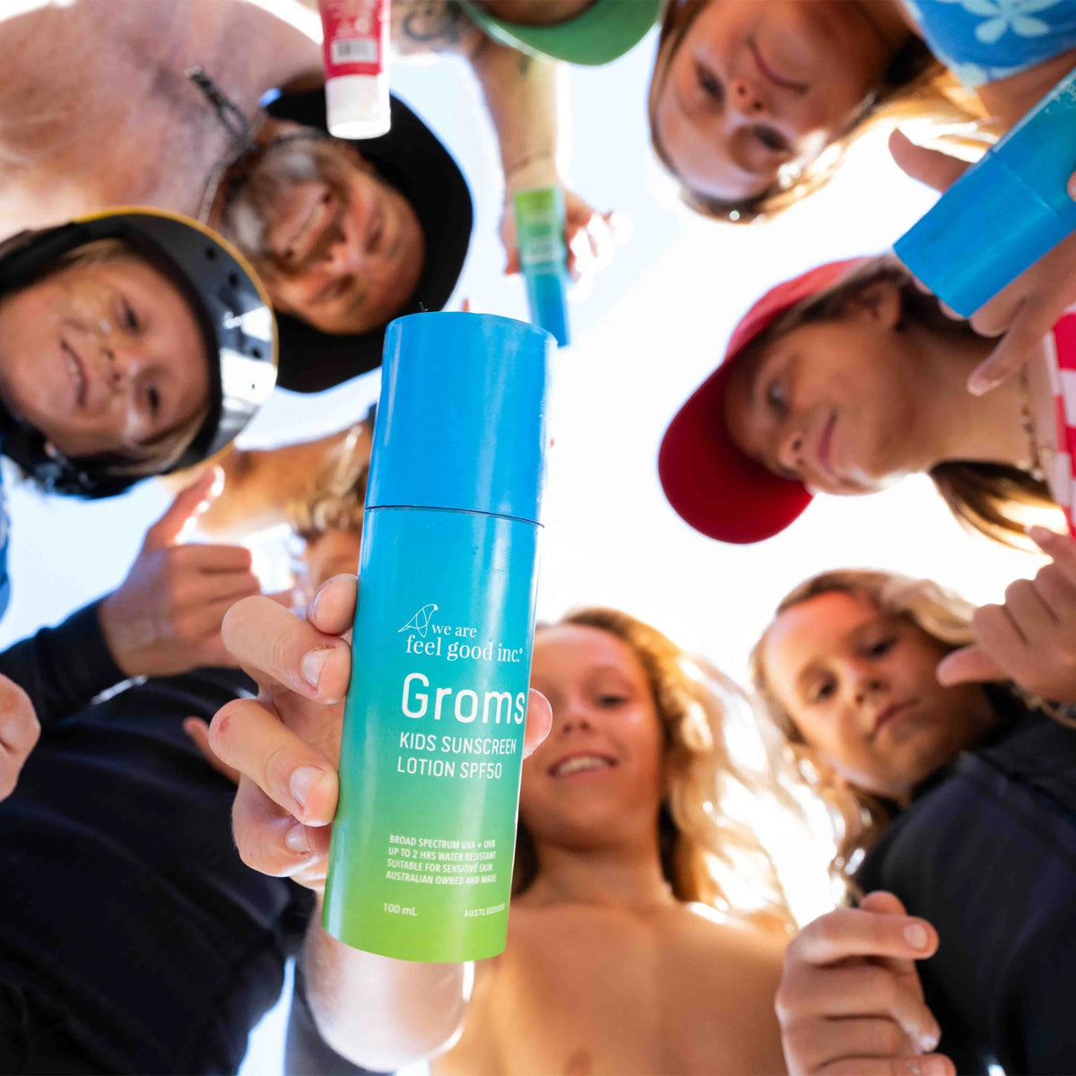 We Are Feel Good Inc. Groms Sunscreen Lotion SPF50+