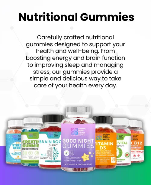 Optimal Sleep Health Nutritional Gummies