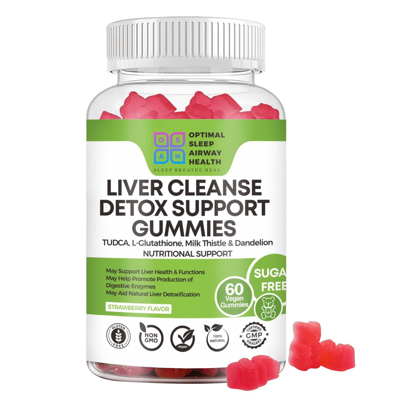 Optimal Sleep Health Nutritional Gummies