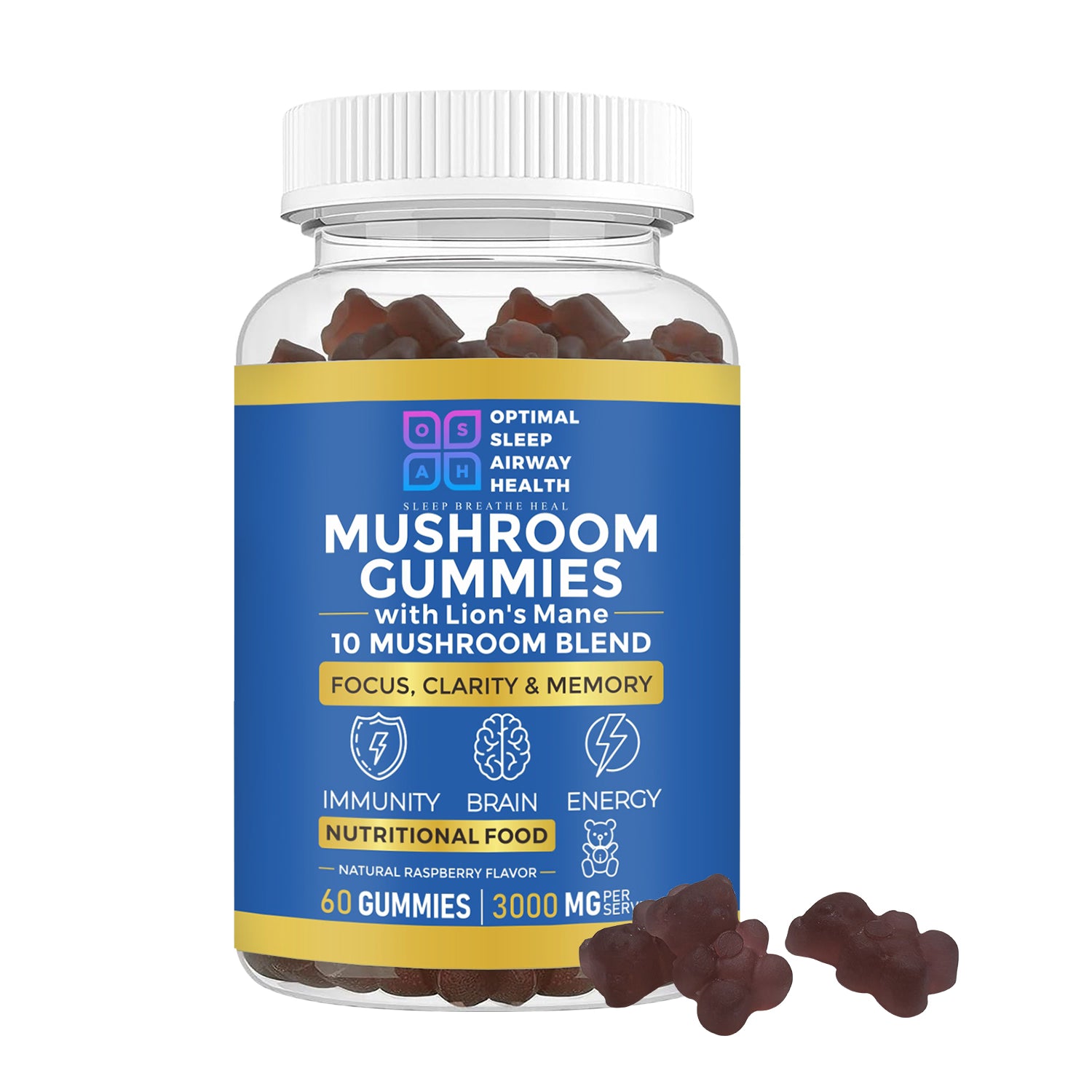 Optimal Sleep Health Nutritional Gummies