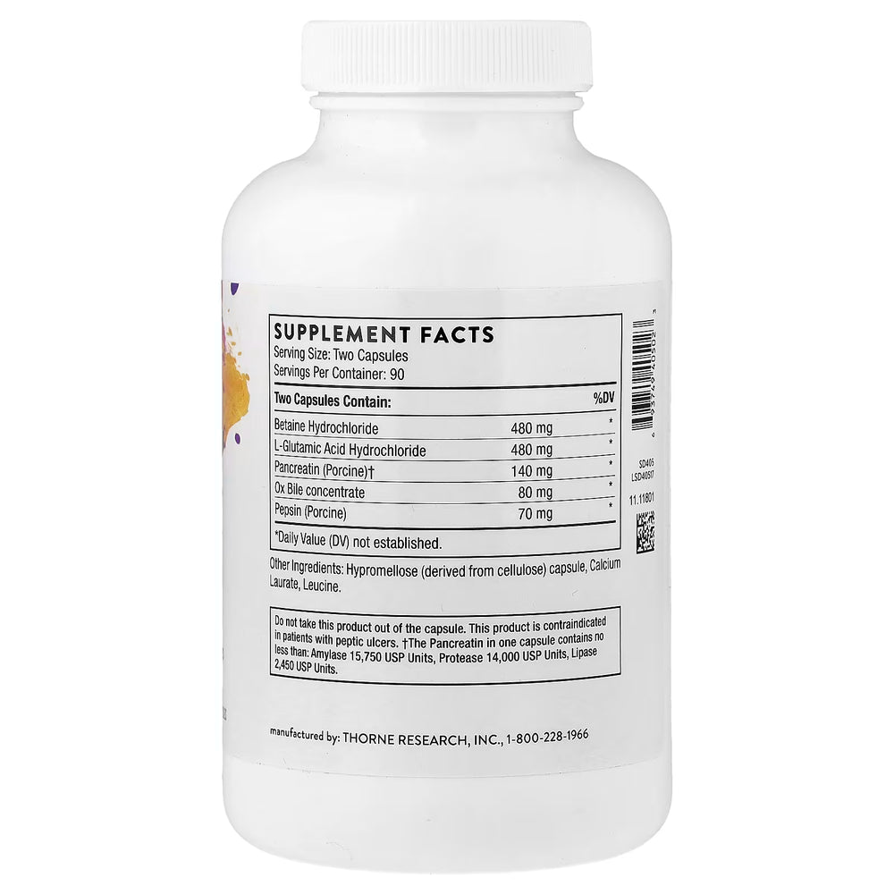 Thorne Advanced Digestive Enzymes 180c