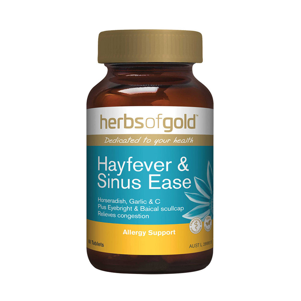 Herbs Of Gold Hayfever & Sinus Ease 60 Tab