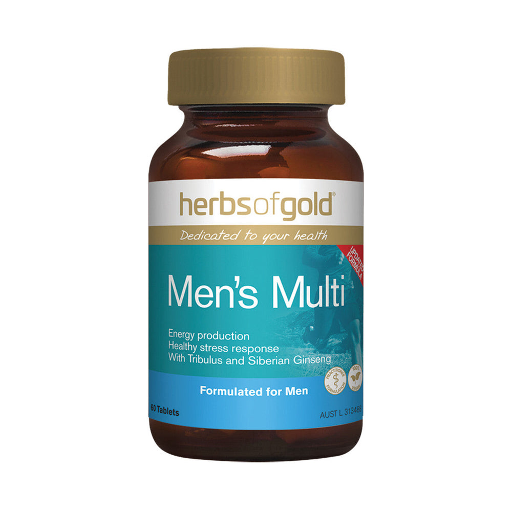 Herbs Of Gold Men's Multi + 60 tab