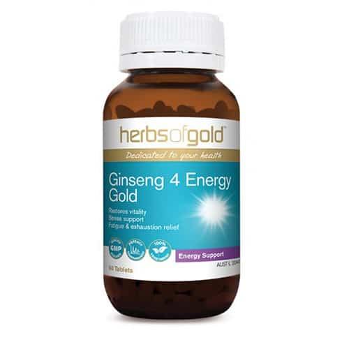 Ginseng 4 Energy Gold - Australian Nutrition Centre