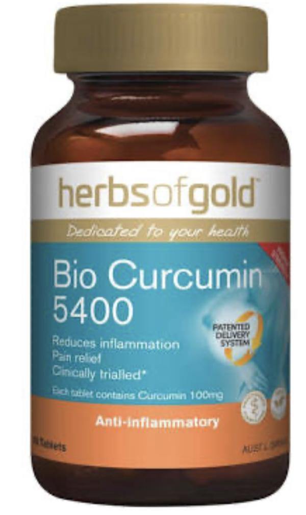 Herbs of Gold Bio Curcumin 5400 - Australian Nutrition Centre