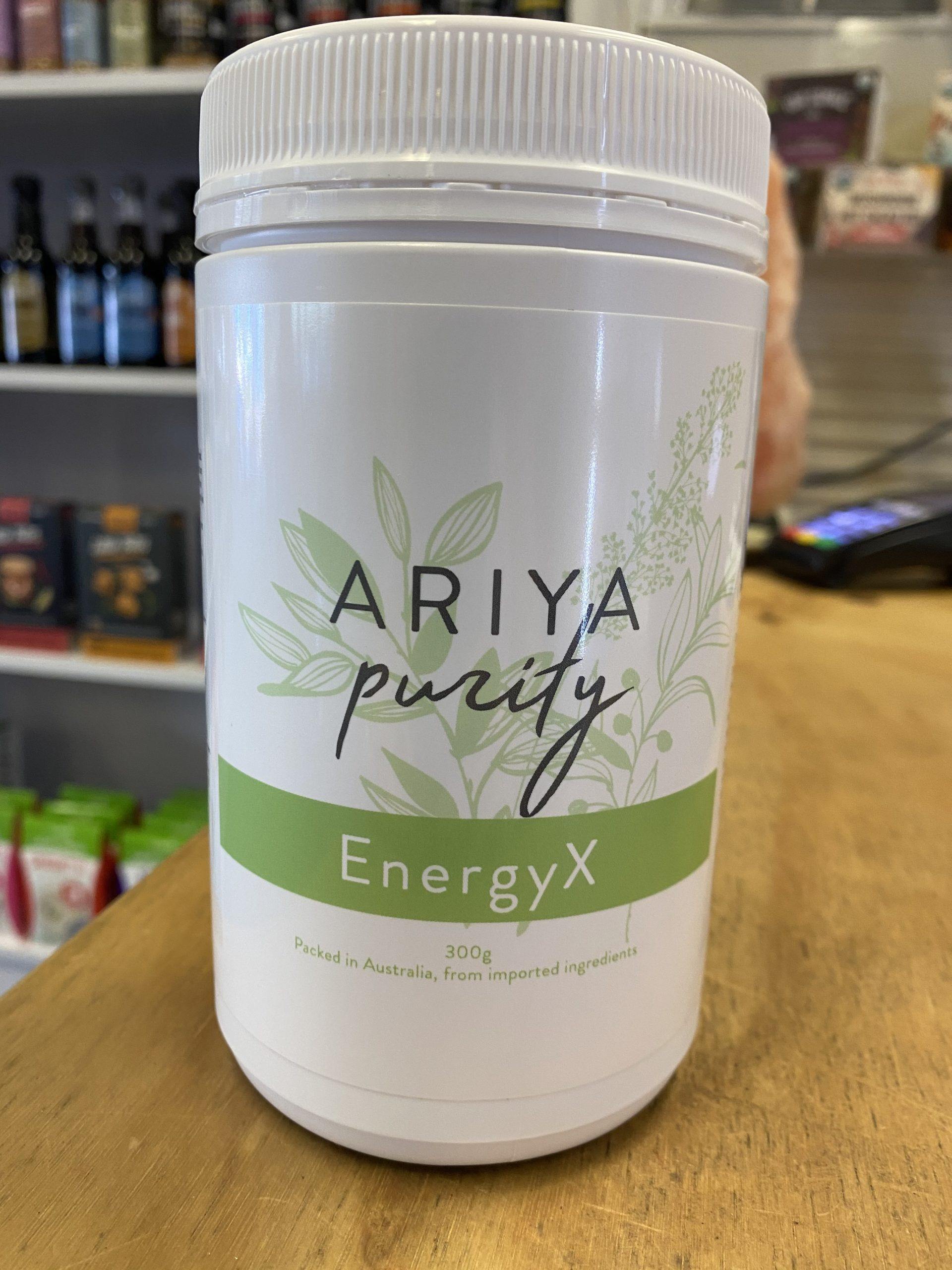 Ariya Purity Energy X 300g - Australian Nutrition Centre