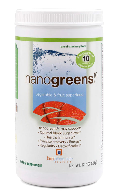 BioPharma Nano Greens Powder